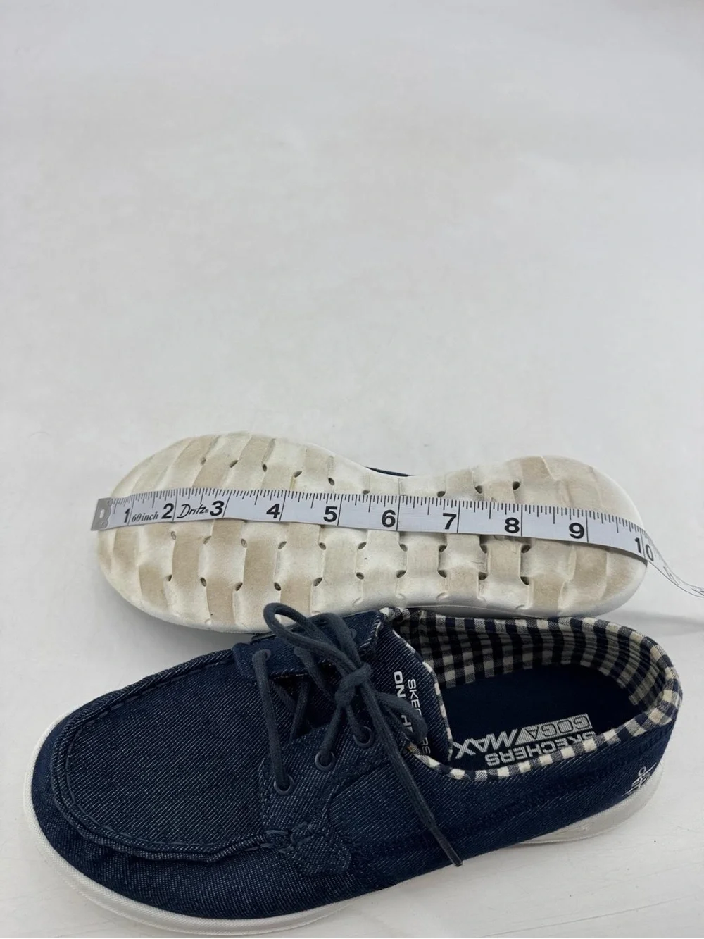Skechers On The Go Ideal Coastal Gogo Max Nautical Preppy Air Cooled Boat Shoes